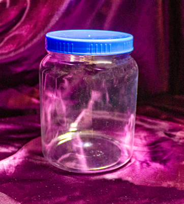 Wide Mouth 1.0L Round PET Jar with 90 mm Cap