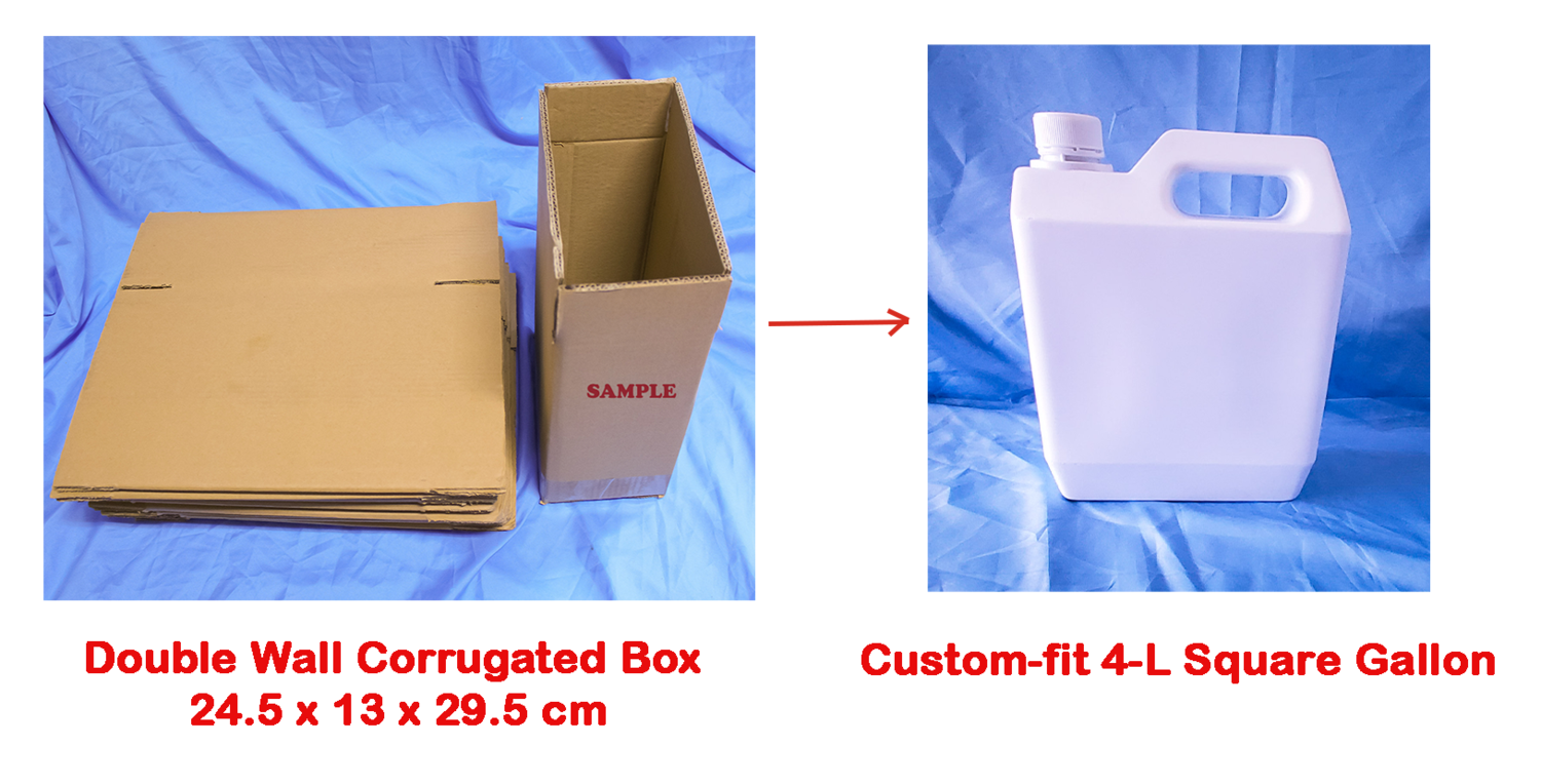A003 Double Wall Corrugated Box 24.5 cm x 13 cm x 29.5 cm