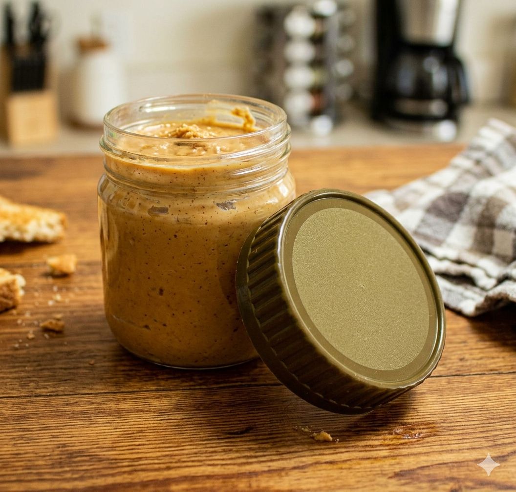 Peanut Butter PET Jar 170 grams with 56 mm Cap