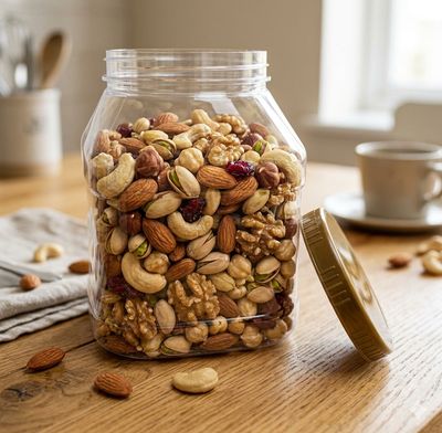 Wide Mouth 1.5 L Square PET Jar with 90 mm Cap Wide Mouth 1.5 L Square PET Jar with 90 mm Cap