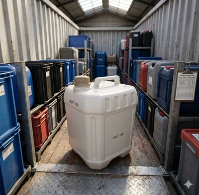 HDPE Food Grade High Density Translucent Plastic Container with Cap and Plug 5 gallon capacity