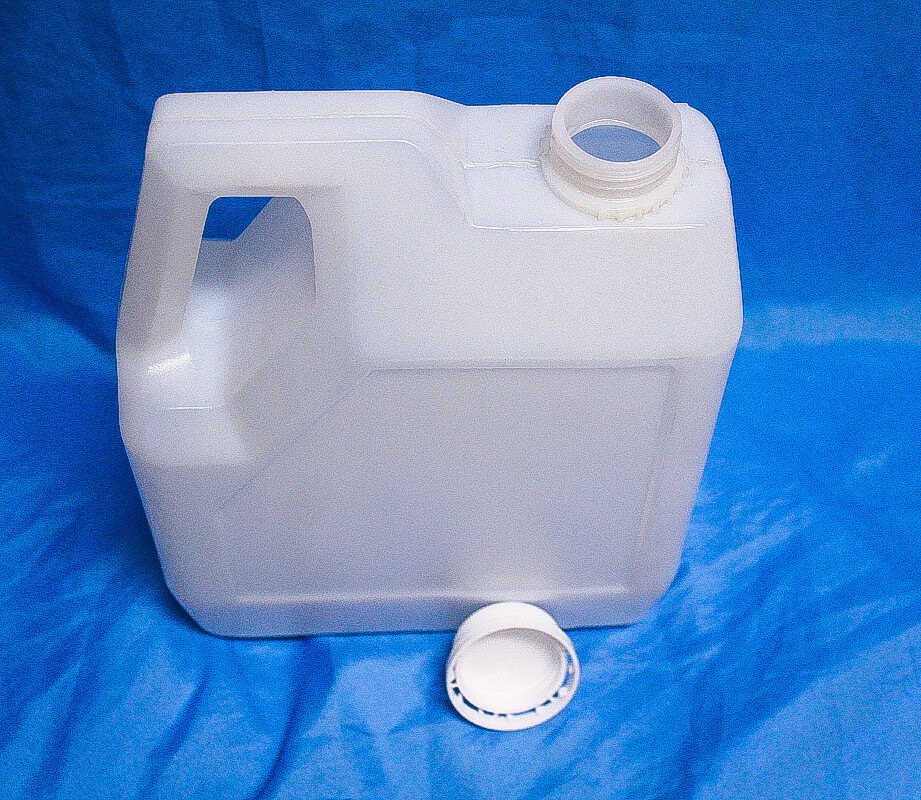 Natural Side Handle Container 4L Capacity with Cap