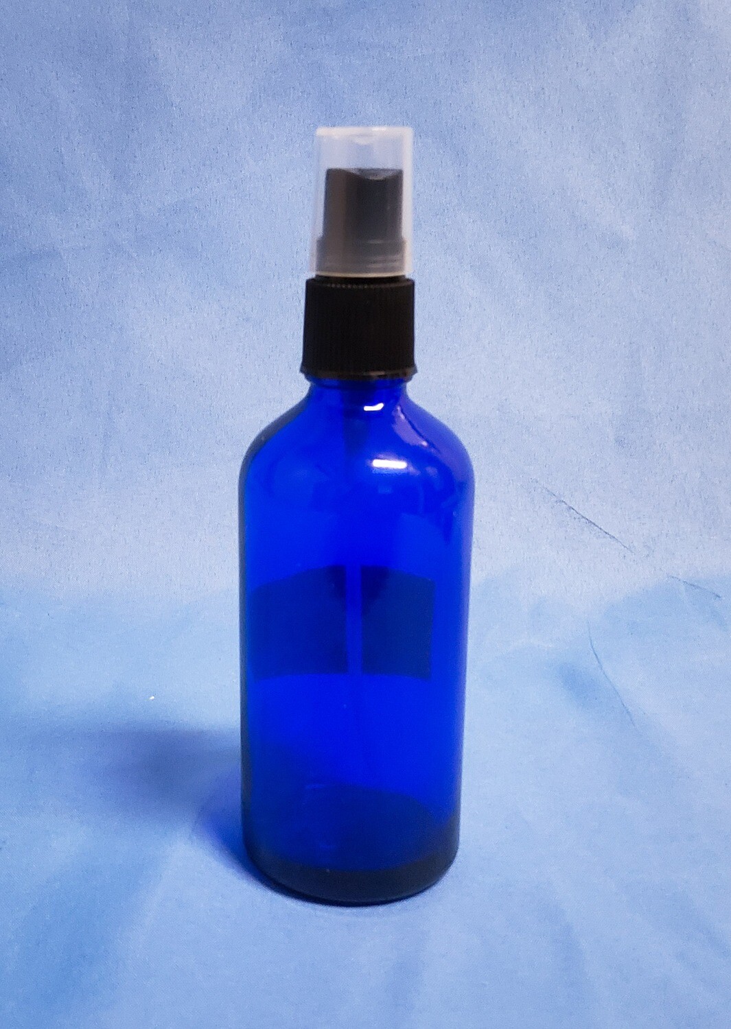 Cobalt Blue Glass Sprayer Essential Oil Bottle