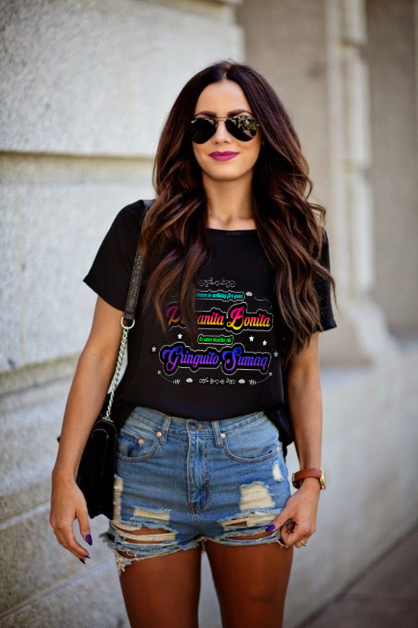 Distance Love Phrase T-shirt