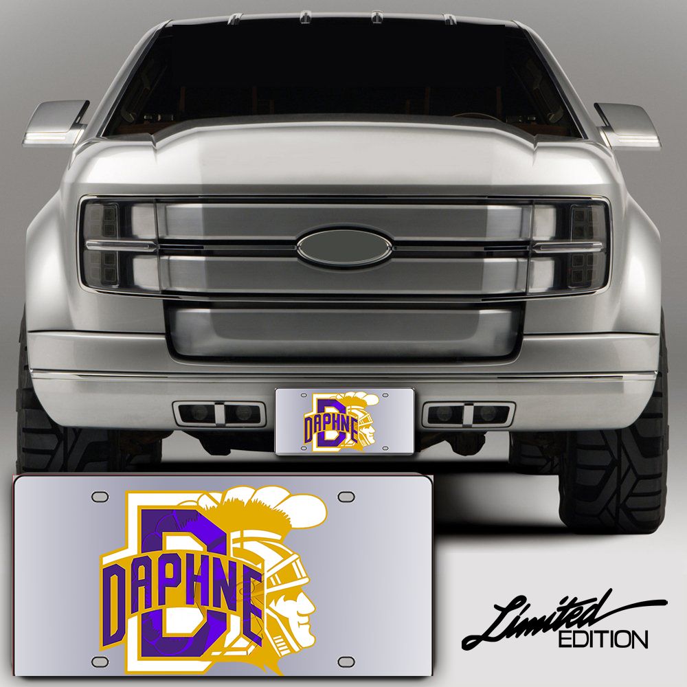 CUSTOM Mirror License Plate