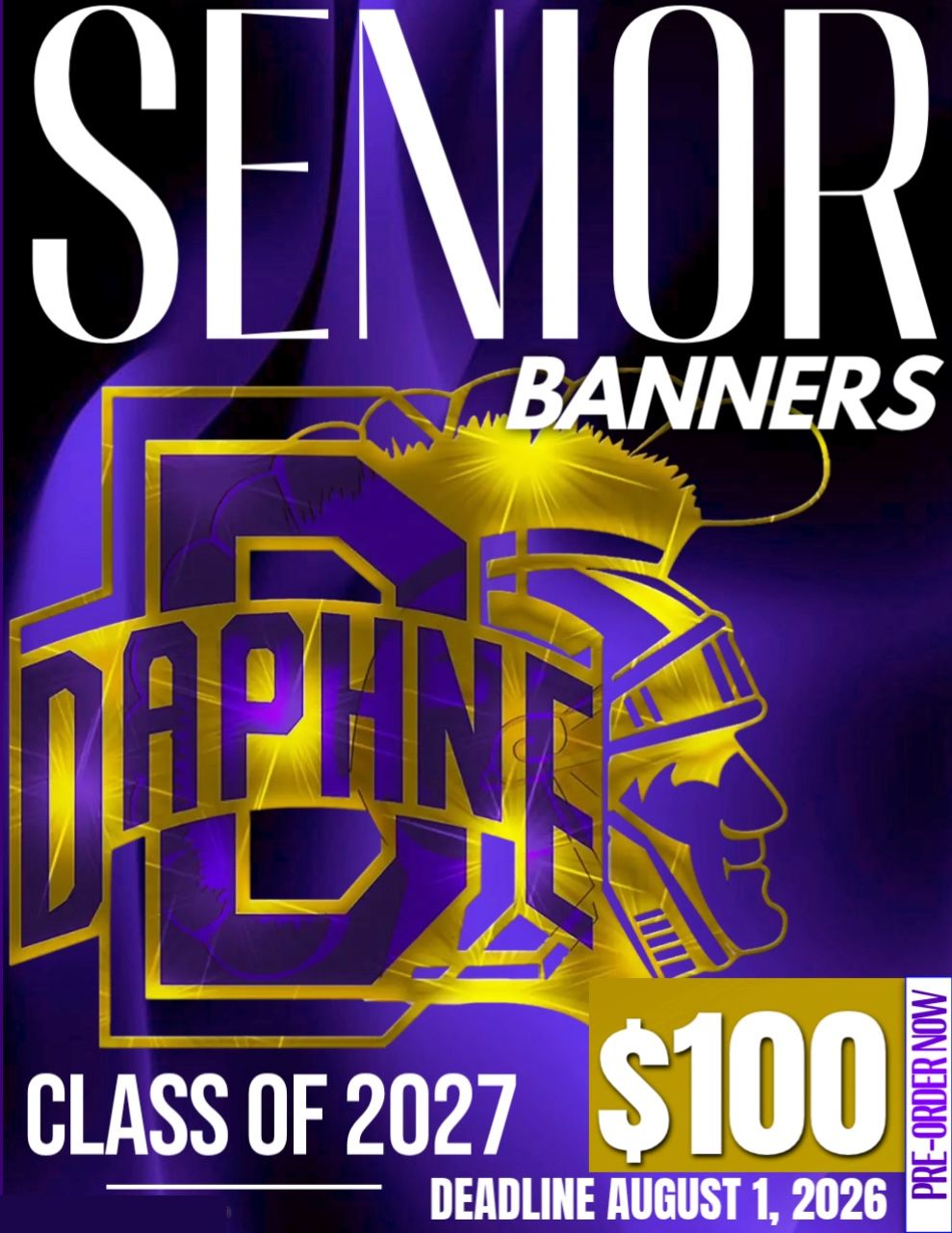 Senior Banner (Class of 2027)