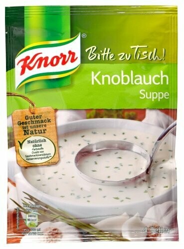 Knorr Knoflooksoep
