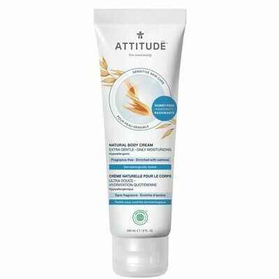 Attitude | Body Cream | Extra Gentle | Fragrance Free