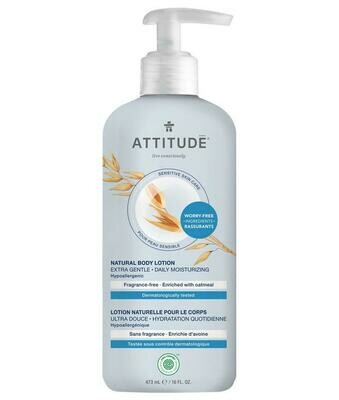 Attitude | Body Lotion | Sensitive Skin | Fragrance Free
