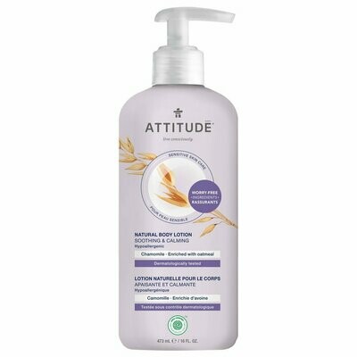 Attitude | Body Lotion | Sensitive Skin | Soothing and Calming | Chamomile
