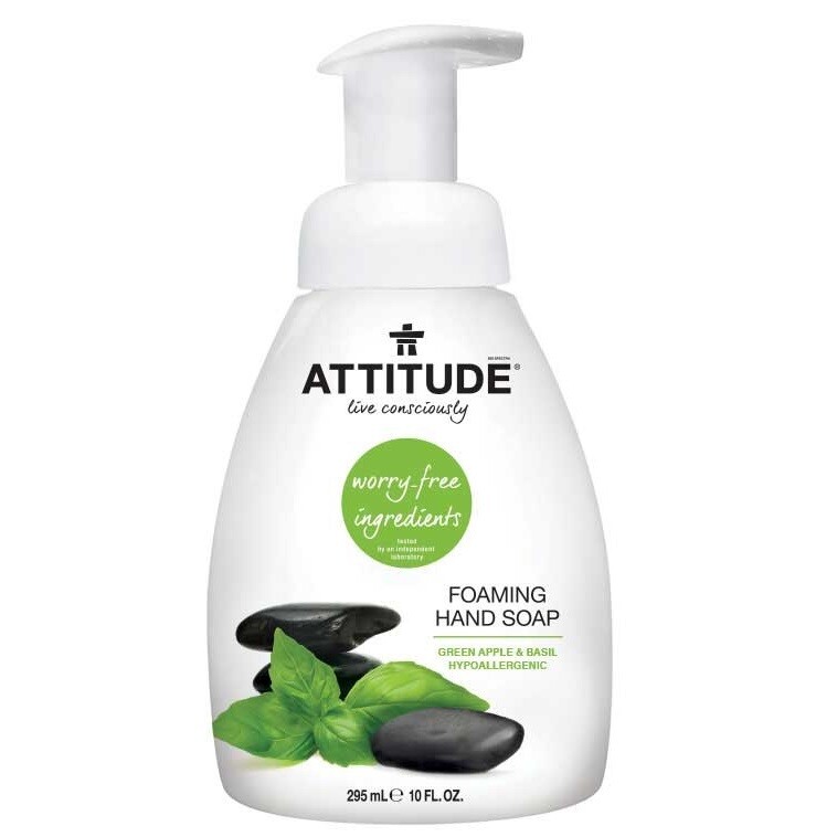 Attitude | Foaming Hand Soap | Green Apple &amp; Basil