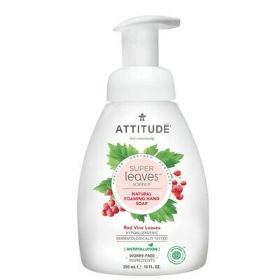 Attitude | Foaming Hand Soap | Red Vine Leaves