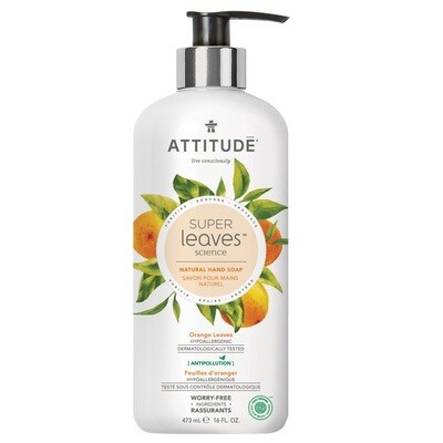 Attitude | Liquid Hand Soap | Orange Leaves