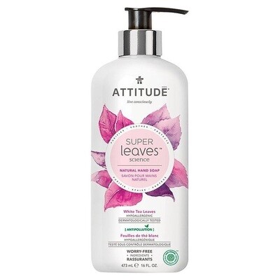 Attitude | Liquid Hand Soap | White Tea Leaves