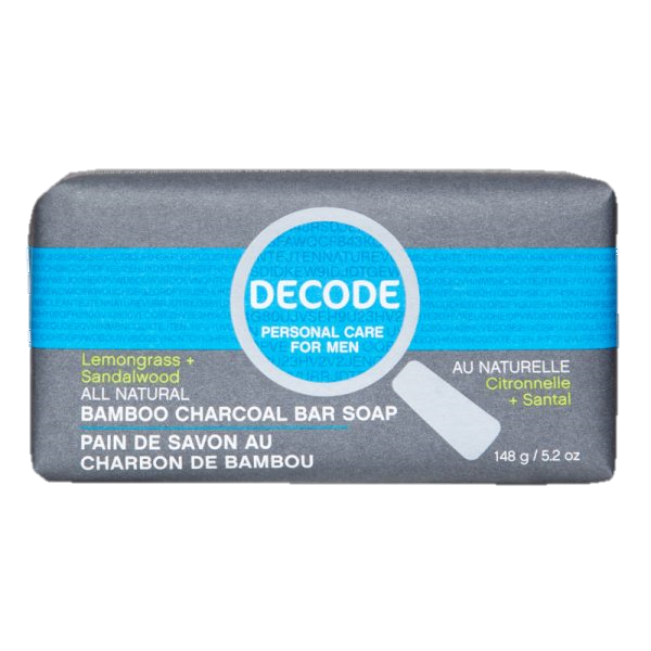 Decode | Mens | Bar Soap | Lemongrass & Sandalwood