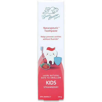 Green Beaver | Kids | Toothpaste | Strawberry