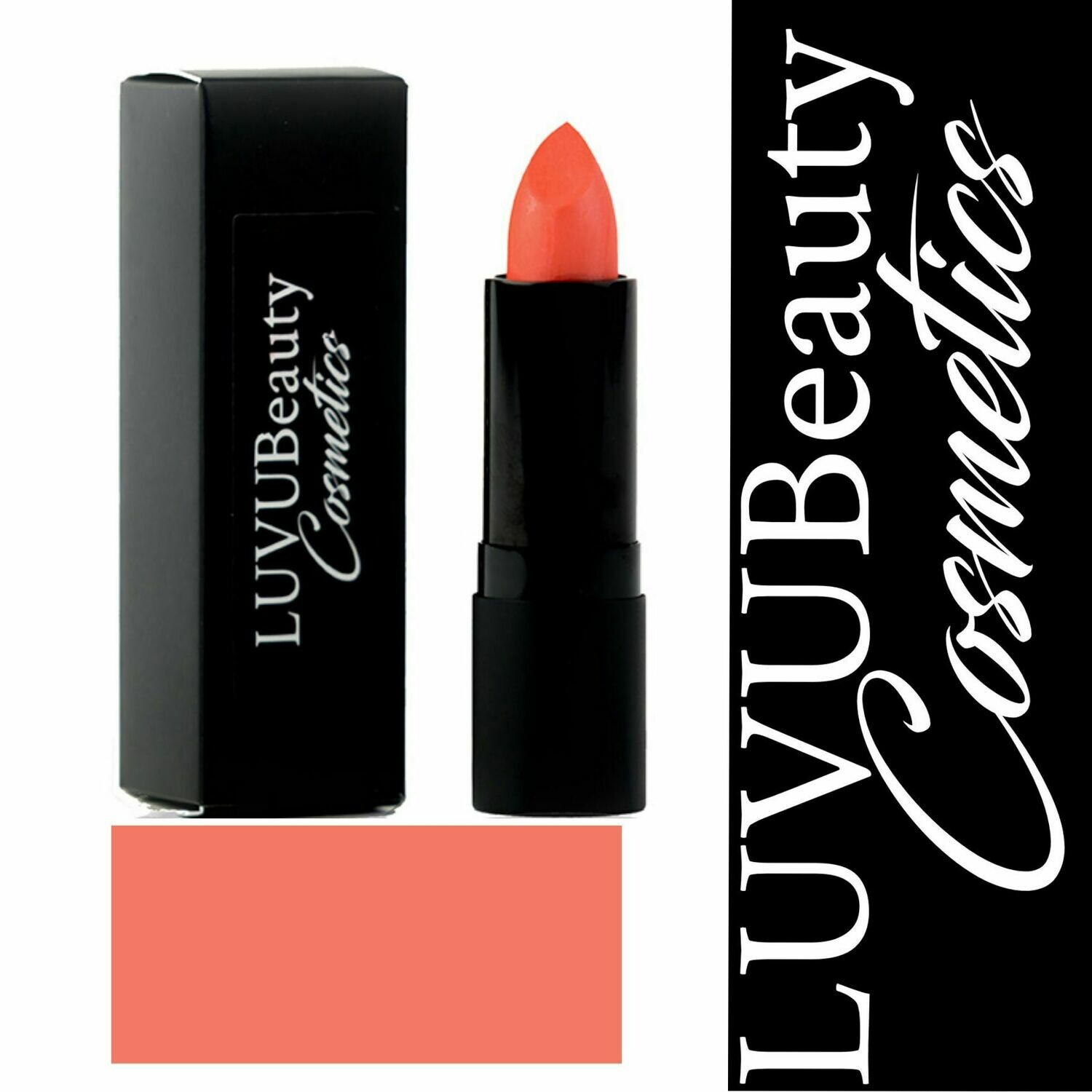 LUVU Beauty | Lip Lovin&#39; Lipstick | Coral Delight