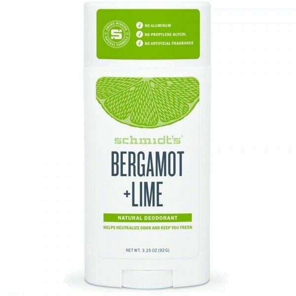 Schmidt&#39;s |  Deodorant | Bergamot &amp; Lime