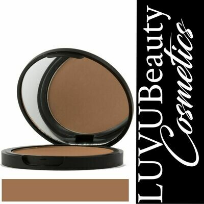 LUVU Beauty | Pressed Mineral Matte Bronzer | Dark