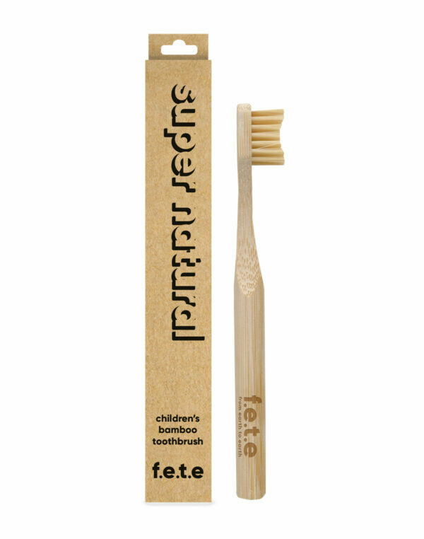 From Earth To Earth | Bamboo Toothbrush | Kids | Soft | Natural