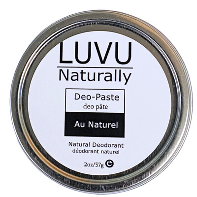 LUVU Beauty | Deo-Paste | Au Naturel