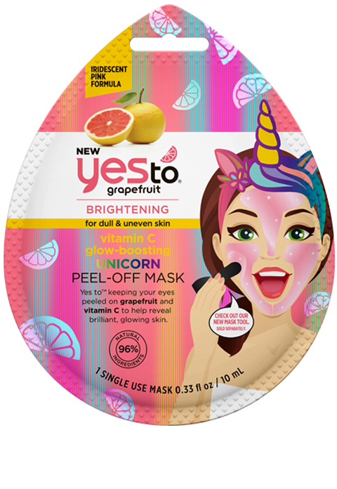 Yes To | Grapefruit | Peel Off Mask | Brightening Unicorn