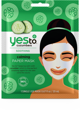 Yes To | Cucumbers | Paper Mask | Calming