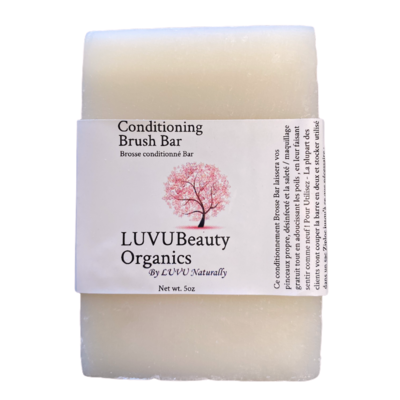 LUVU Beauty | Cosmetic | Conditioning Brush Cleansing Bar