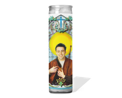 Calm Down Caren | Celebrity Prayer Candles | "Friends" Joey