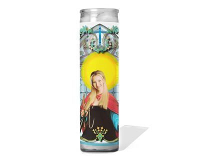 Calm Down Caren | Celebrity Prayer Candles | "Friends" Phoebe