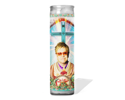 Calm Down Caren | Celebrity Prayer Candles | Elton John