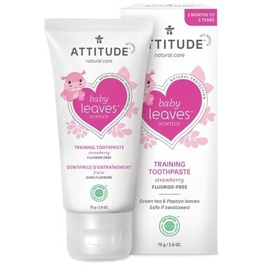 Attitude | Baby | Training Toothpaste | Strawberry