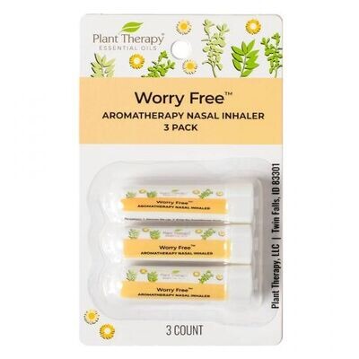 Plant Therapy | Aromatherapy Nasal Inhaler | Worry Free