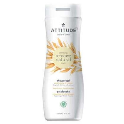 Attitude | Shower Gel | Sensitive Skin | Moisturize & Revitalize | Argan oil