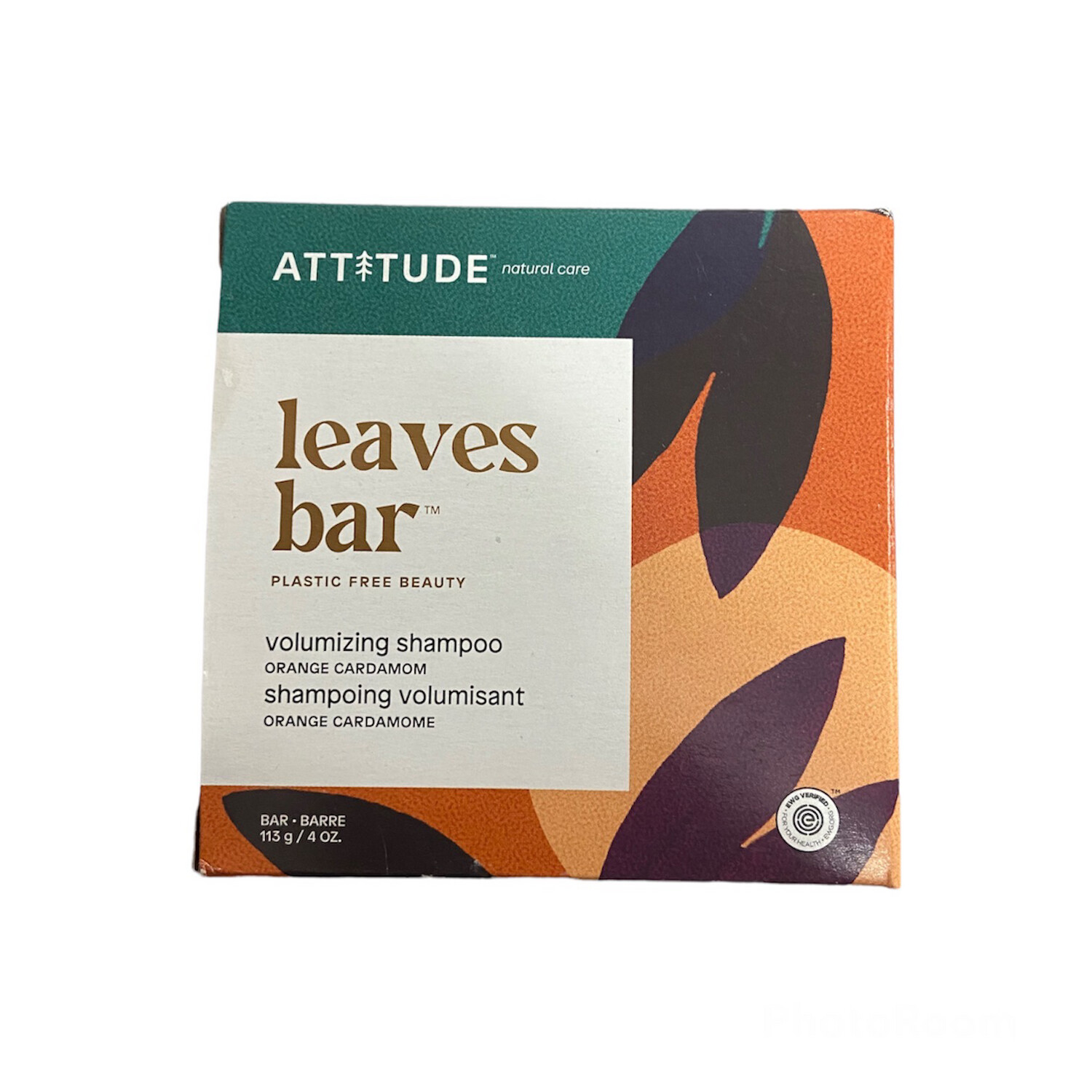 Attitude | Shampoo Bar | Volumizing | Orange Cardamom