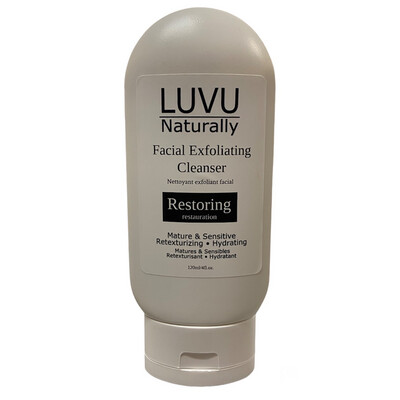 LUVU Beauty | Facial Exfoliator | Restoring