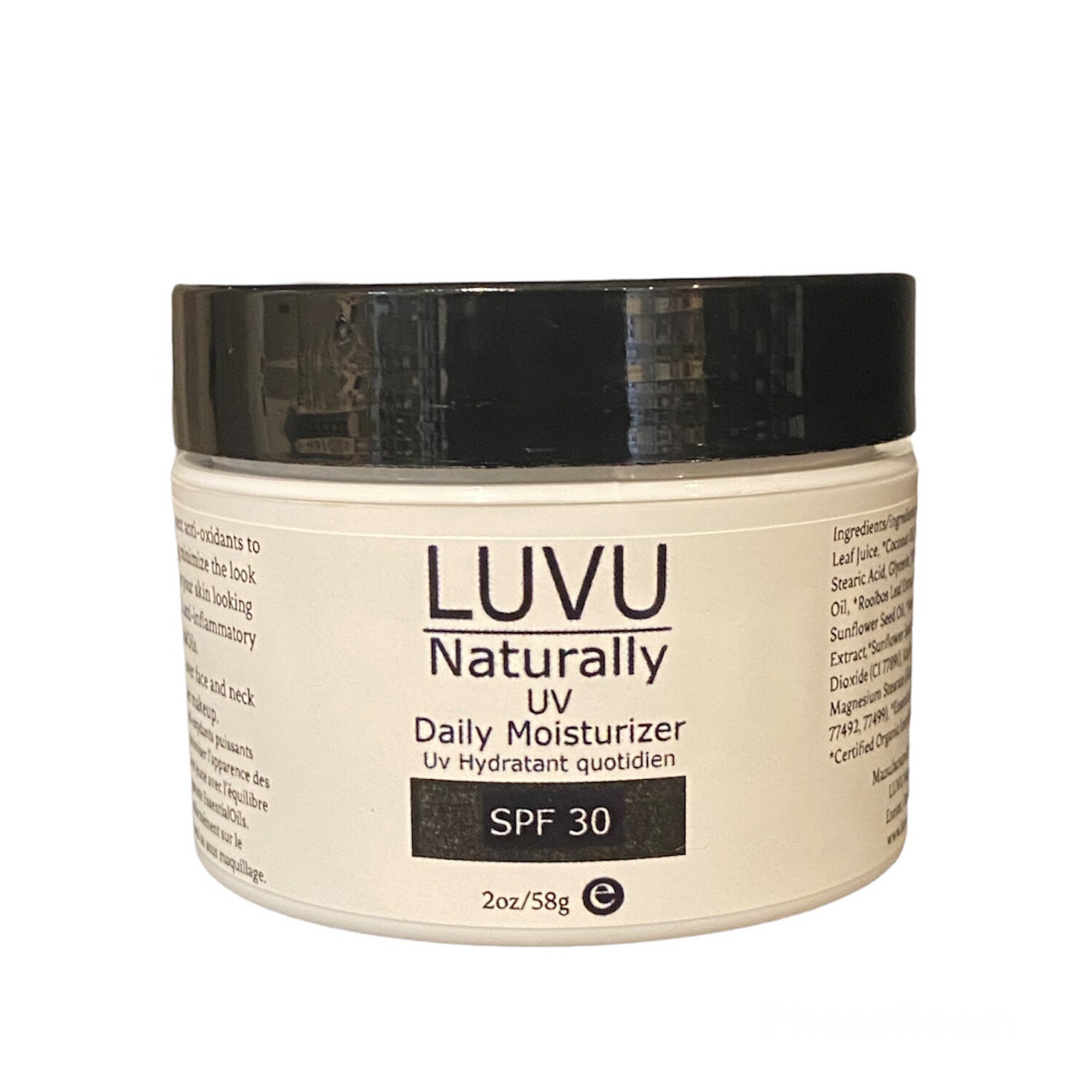 LUVU Beauty | Facial Moisturizer | UV Daily | Tinted | SPF 30