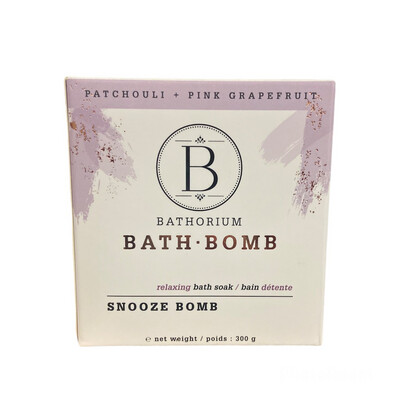 Bathorium | Bath Bomb | Snooze Bomb