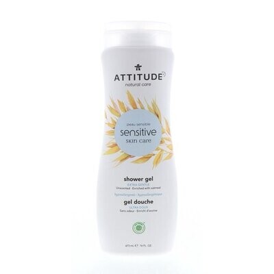 Attitude | Shower Gel | Sensitive Skin | Extra Gentle | Fragrance-free