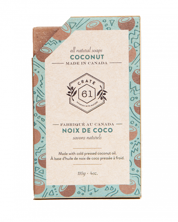 Crate 61 Organics | Bar Soap | Coconut