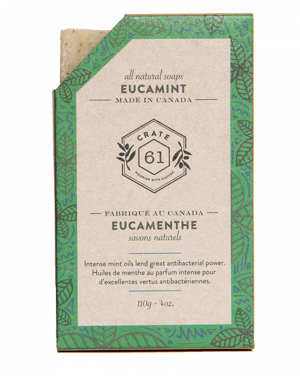 Crate 61 Organics | Bar Soap | Eucamint