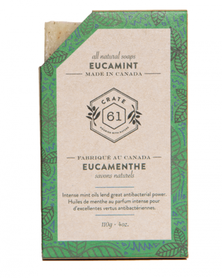 Crate 61 Organics | Bar Soap | Eucamint