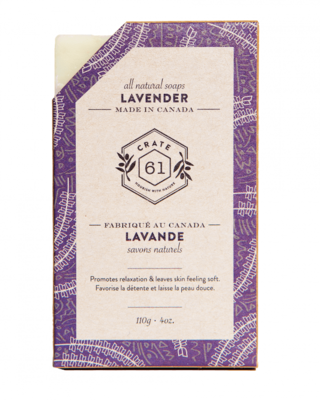 Crate 61 Organics | Bar Soap | Lavender