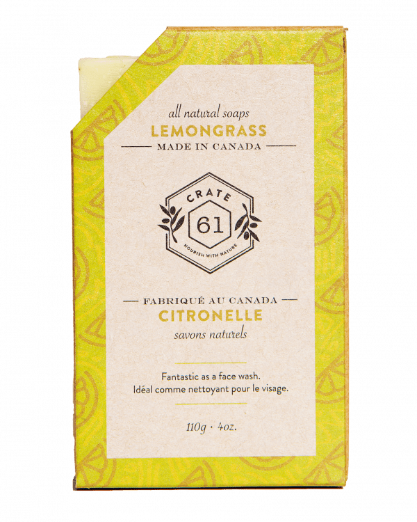 Crate 61 Organics | Bar Soap | Lemongrass