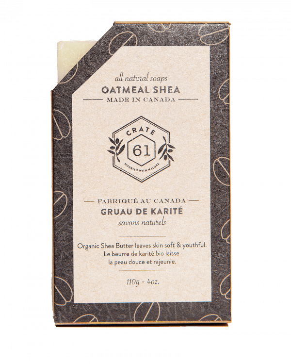 Crate 61 Organics | Bar Soap | Oatmeal Shea