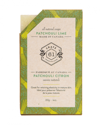 Crate 61 Organics | Bar Soap | Patchouli Lime