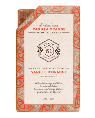 Crate 61 Organics | Bar Soap | Vanilla Orange