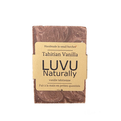 LUVU Naturally | Bar Soap | Tahitian Vanilla
