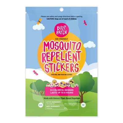 Buzz Patch | Bug Repellent | Plant Based Mosquito Patches