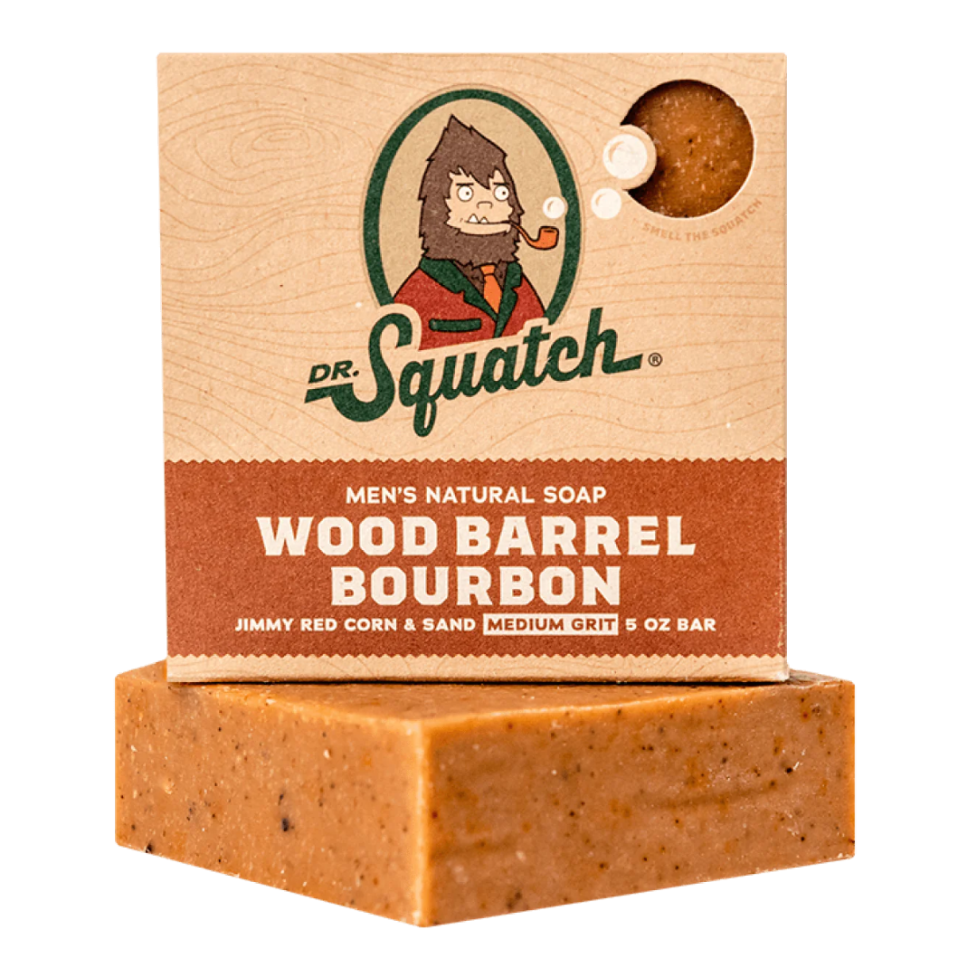 Dr. Squatch | Bar Soap | Wood Barrel Bourbon